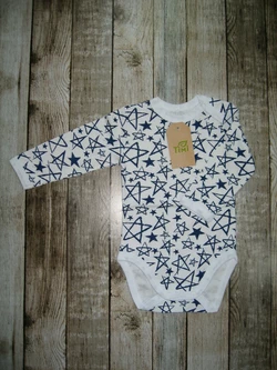 Боди длинный рукав, застежка на плече Боди длинный рукав, застежка на плече