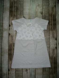 Ночная рубашка с коротким рукавом Ночная рубашка с коротким рукавом