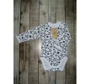 Боди длинный рукав, застежка на плече Боди длинный рукав, застежка на плече